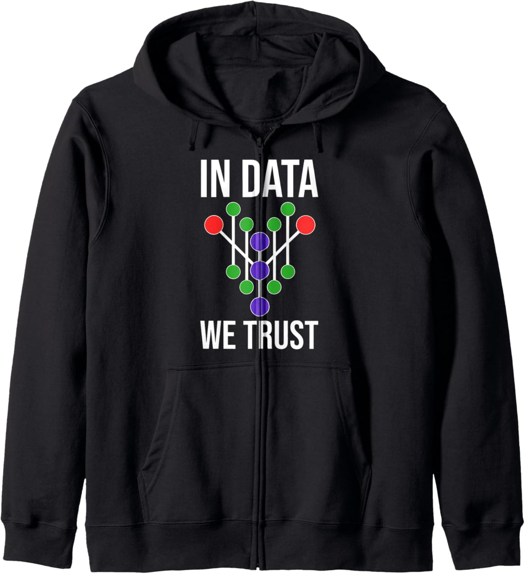Data Science Geschenk - Data Analyst Deep Machine Learning Kapuzenjacke
