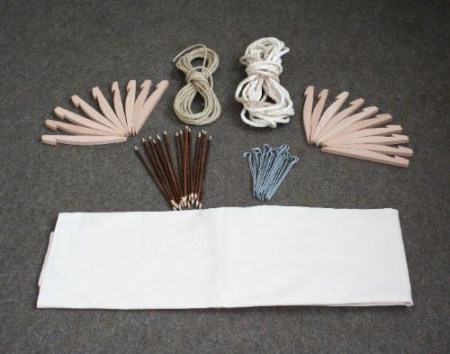komplettes Ø 6m Tipi Indianerzelt Wigwam Indianer Zelt Sioux, Yakari Style Indianertipi
