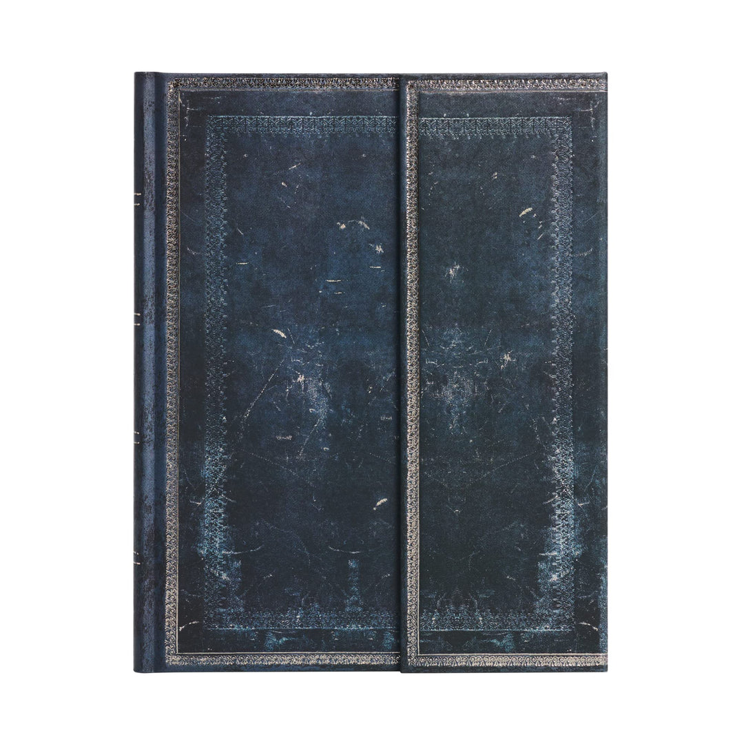 Inkblot (Old Leather Collection) Ultra Lined Journal (Wrap Closure): Hardcover, 120 gsm, ribbon mark