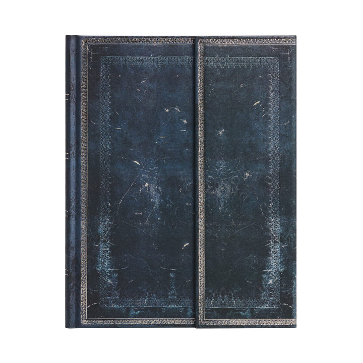 Inkblot (Old Leather Collection) Ultra Lined Journal (Wrap Closure): Hardcover, 120 gsm, ribbon mark