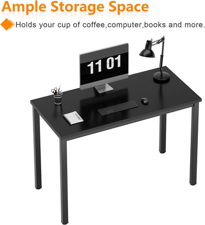 Need Computertisch Schreibtisch 100x60 cm PC Tisch Bürotisch Arbeitstisch Esstisch für Home Office,