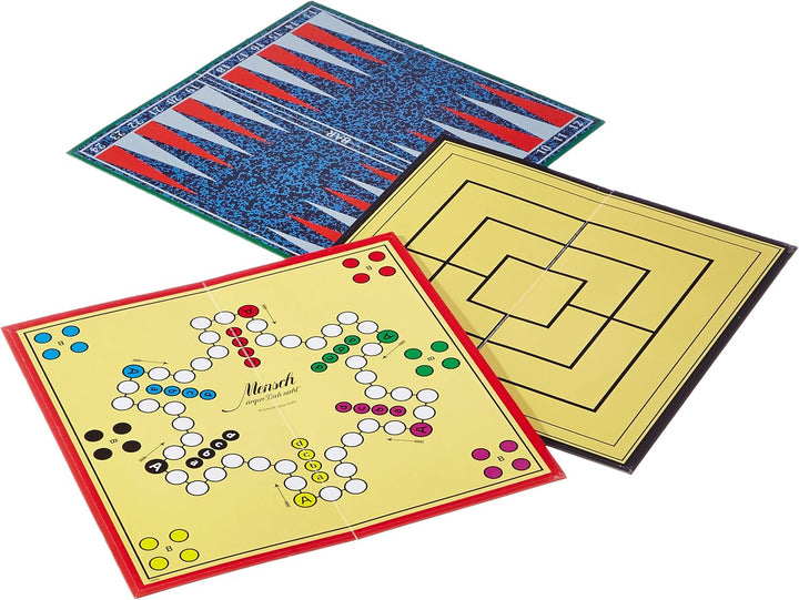 Schmidt Spiele 49125 Die Grosse Spielesammlung, alle Spielfiguren aus Holz Single
