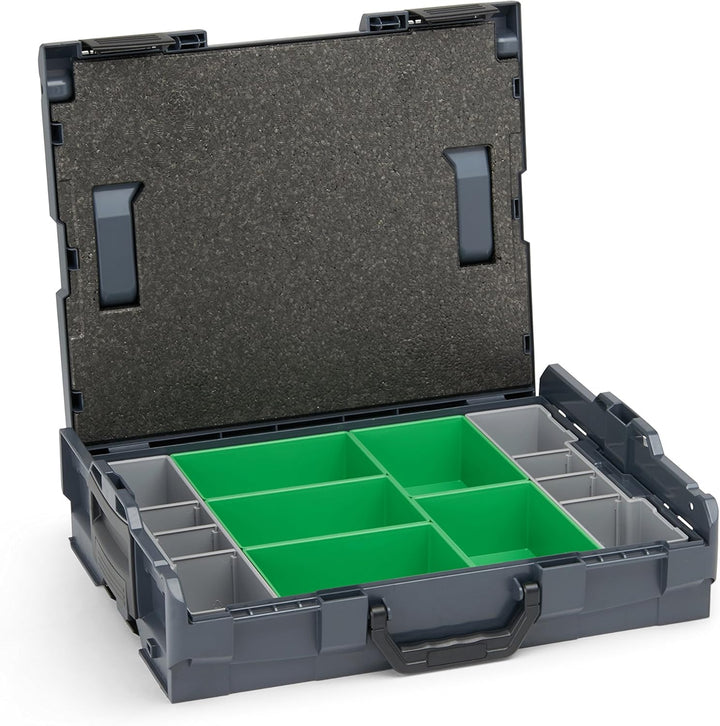 Sortimentskoffer Kunststoff | Bosch Sortimo L-BOXX 102 Insetboxenset D3 | Erstklassige Sortierboxen