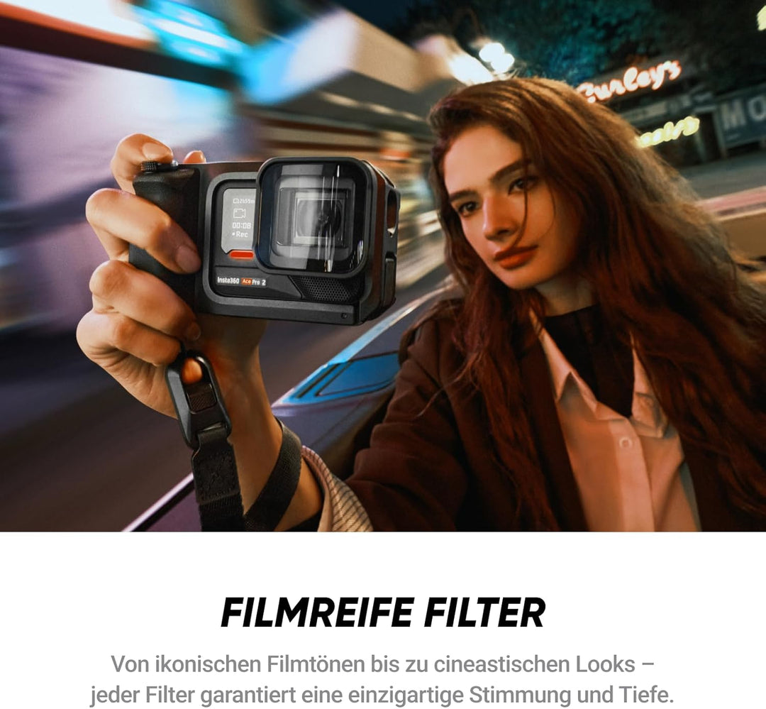Insta360 Ace Pro 2 Videography-Bundle Limited Edition – wasserdichte 8K Action-Cam, mit Leica entwic