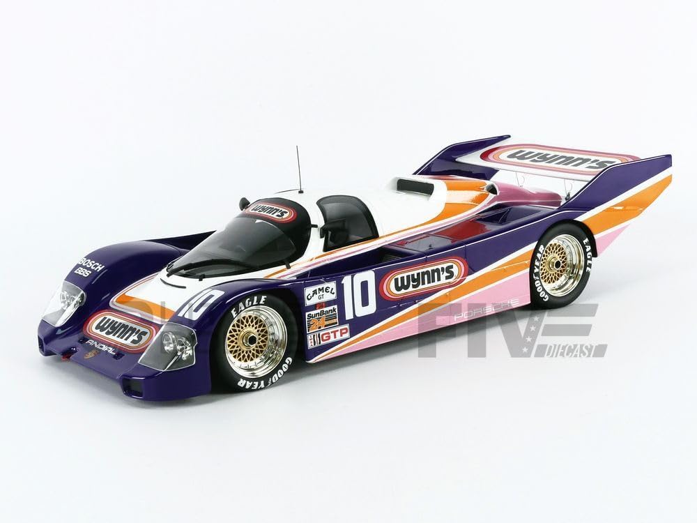 TOP SPEED TS0333 Miniaturauto aus der Kollektion, Violett/Weiss/Orange