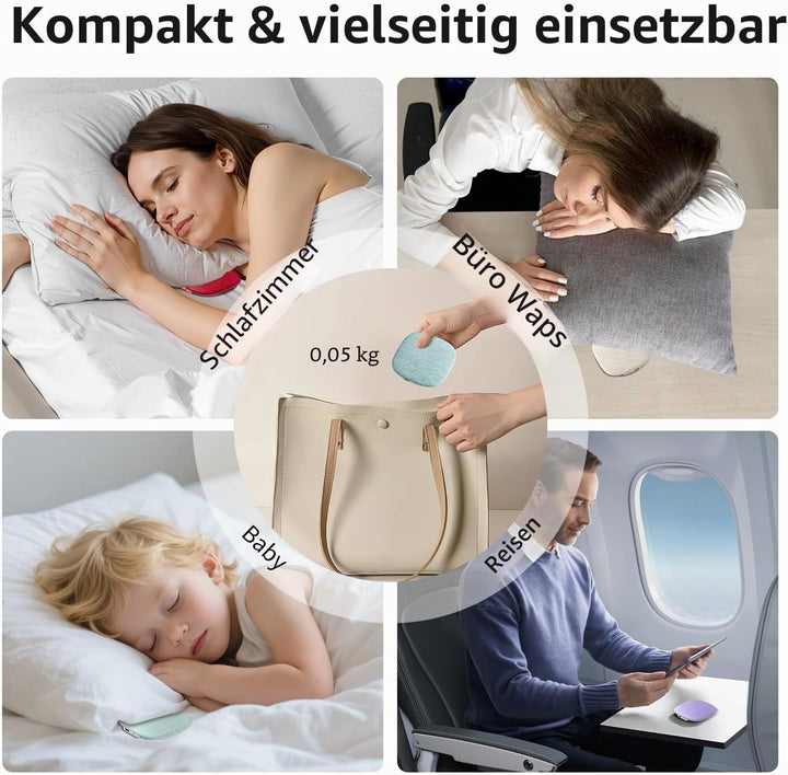 Sleep Pillow Speaker for Sleeping Bluetooth Pillow Speakers with White Noise Machine Timer,Under Pil