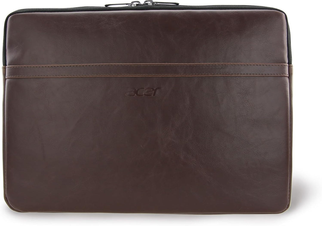 Acer Premium Sleeve (geeignet für bis zu 14 Zoll Notebooks: Schmutz- und wasserabweisend, aus PU-Led