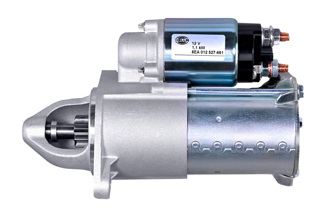 HELLA - Starter/Anlasser - 12V - 1.1kW - für u.a. Opel Meriva A Mpv (X03) - 8EA 012 527-661