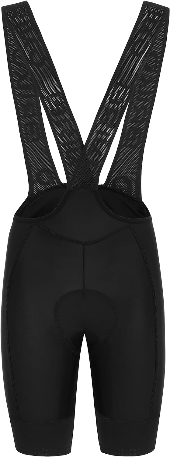 Briko Damen Ultralight Lady Bibshort Latzhose für Radsport XS Schwarz, XS Schwarz