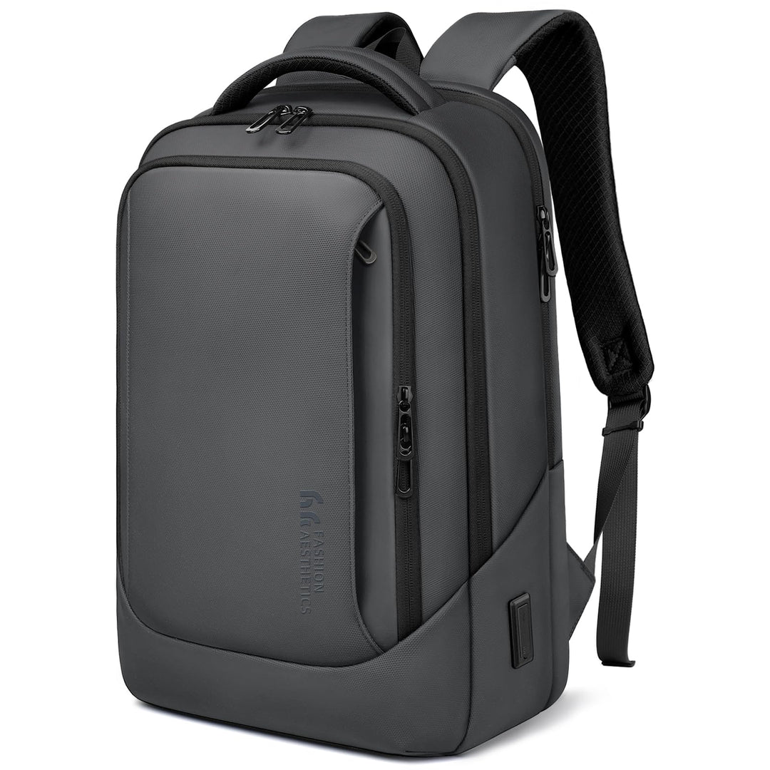 Laptop Business Rucksack Herren mit 15,6 Zoll laptopfach mit USB-Ladeanschluss Diebstahlsicher Handg