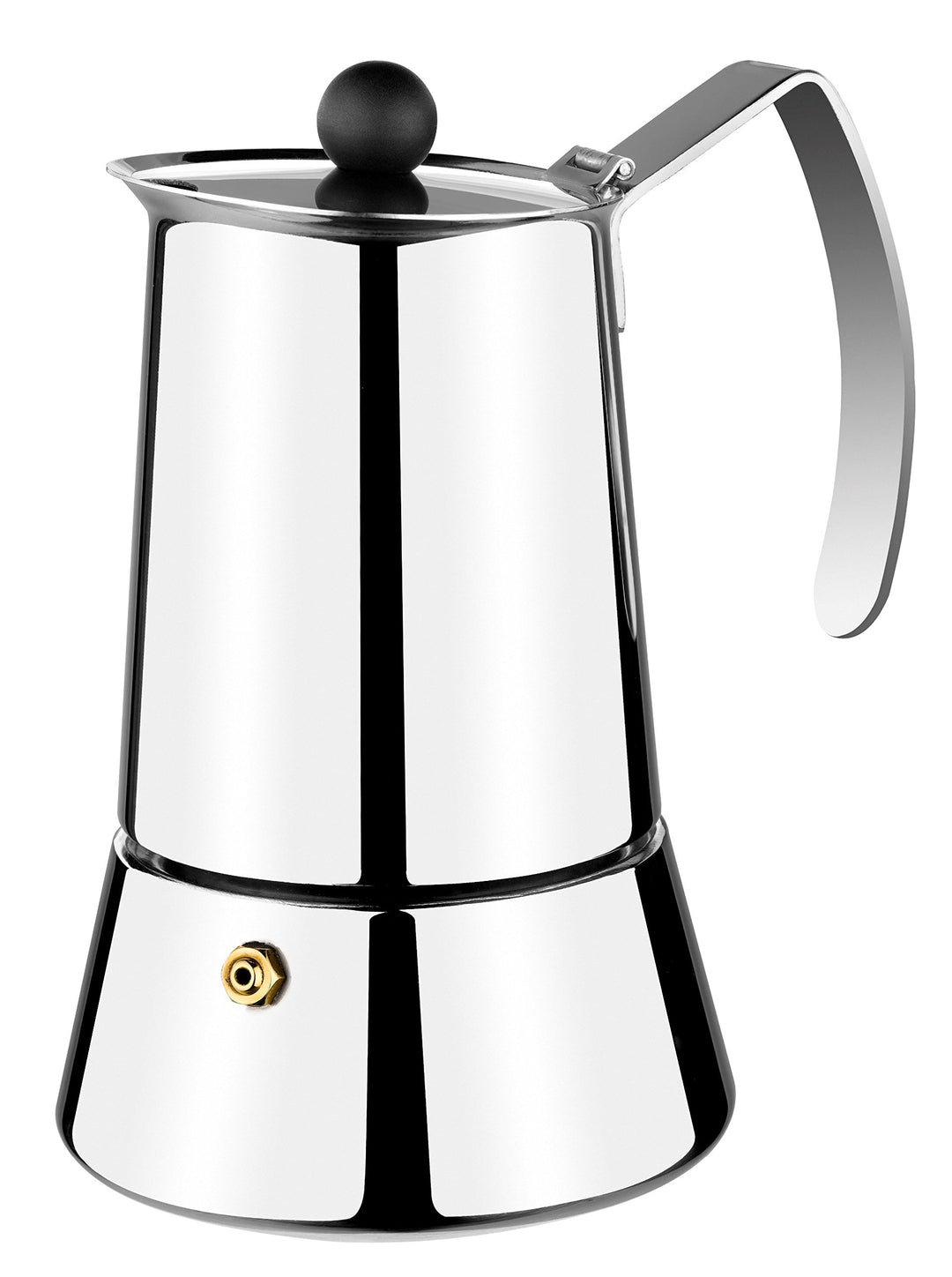 Monix Eterna Espressokocher für 6 Tassen, Silber
