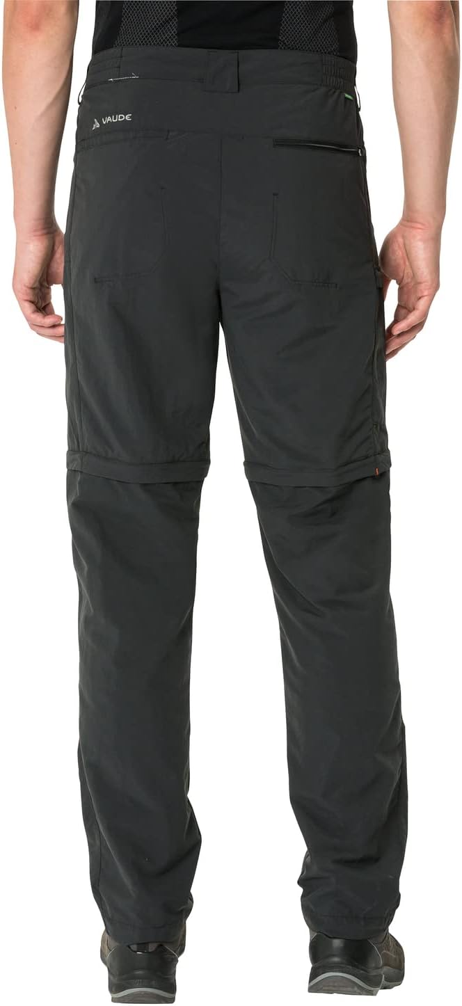 VAUDE Farley Zip-off V - Wanderhose Herren Zip Off 54 Schwarz, 54 Schwarz