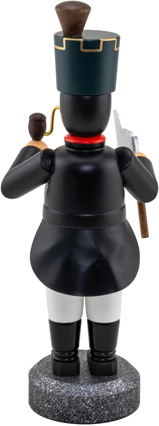 Jan Legler | Räuchermännchen Räucherfigur | erzgebirgische Volkskunst | Made in Germany | 22 cm | Be