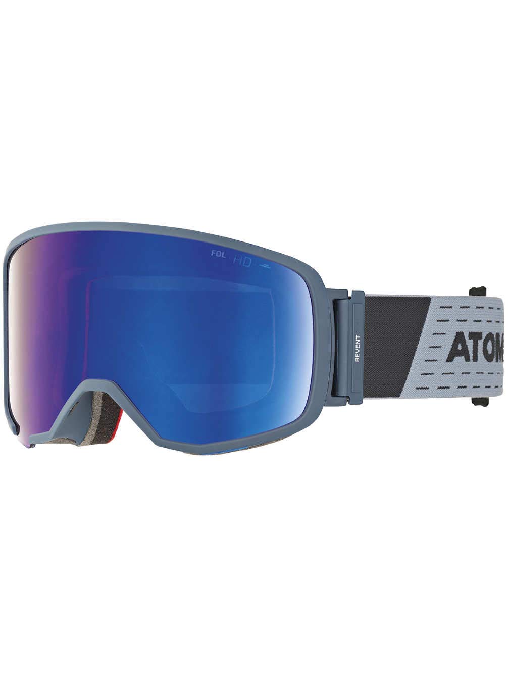 ATOMIC Herren Schneebrille Revent L FDL HD Blue Goggle Blau, Blau