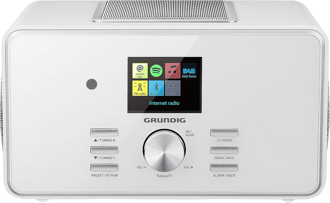 GRUNDIG GIR1080 DTR 6000 X All-In-One“ Radio & GIR1090 DTR 6000 X All-In-One Internet- und Digitalra