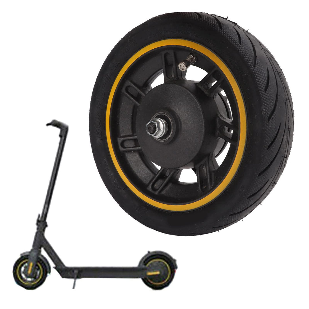 Tubeless Reifen Vorderrad, 10 Zoll 60/70-6,5 Scooter Vorderrad mit Vakuum Tubeless Reifenersatz Komp
