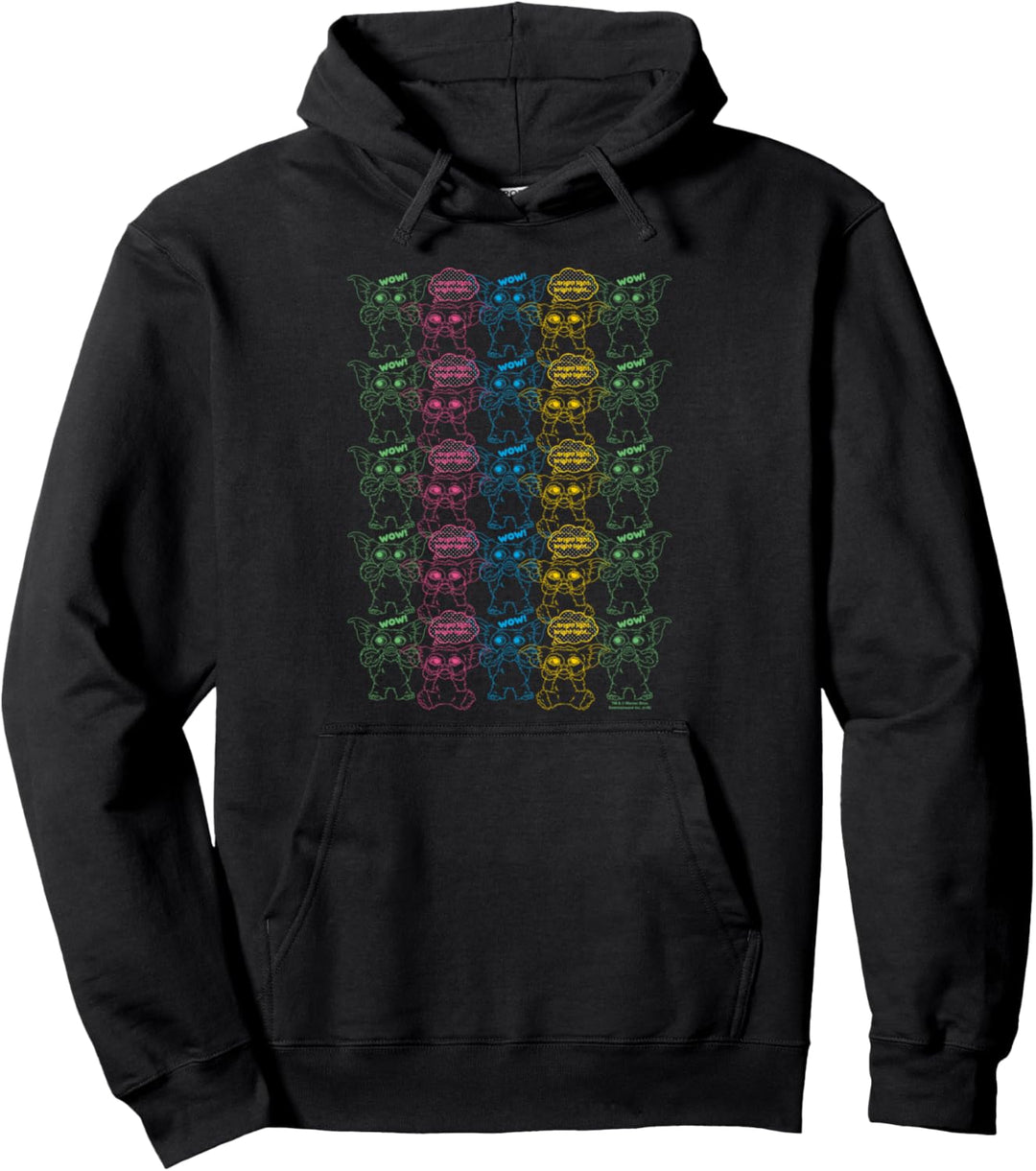Gremlins Wow! Bright Light.. Pullover Hoodie