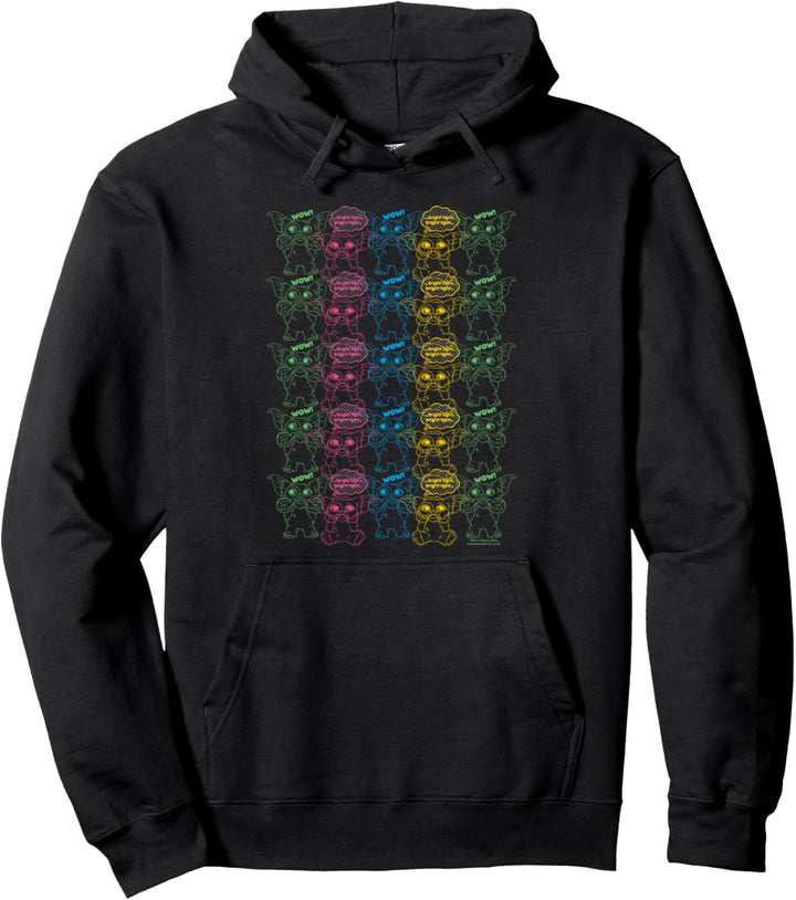 Gremlins Wow! Bright Light.. Pullover Hoodie