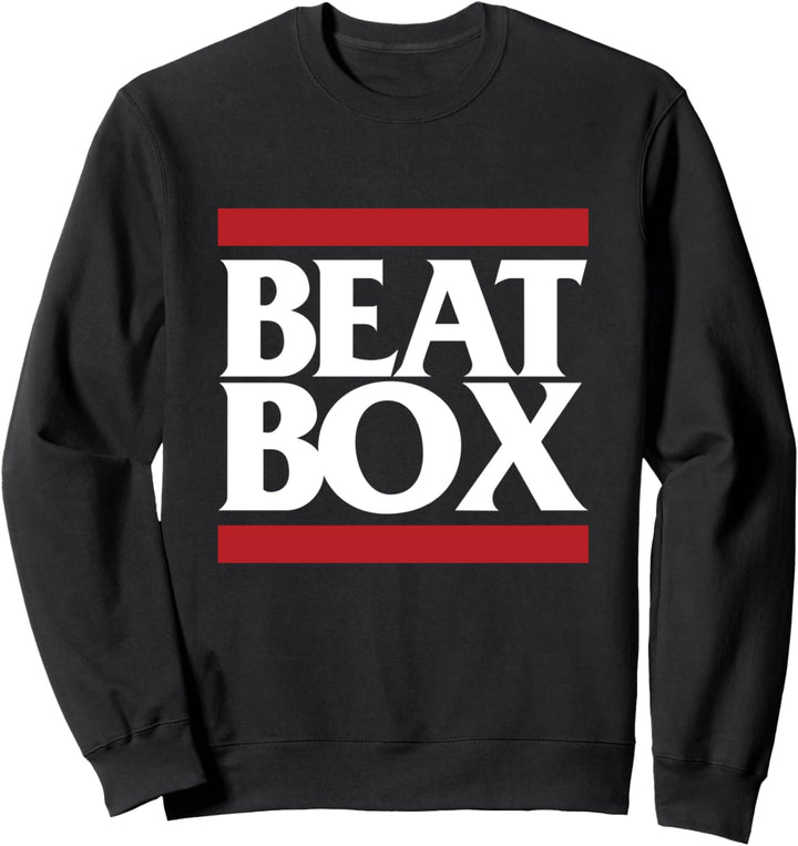 Cooler Beatboxer Sänger Künstler Ghetto Rap Hiphop Beatbox Sweatshirt