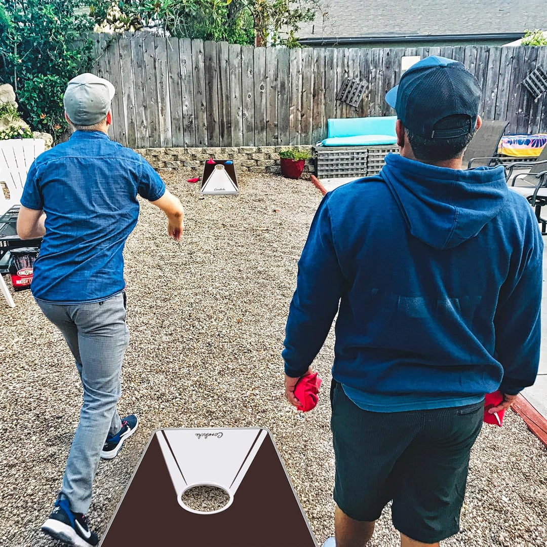 Original Cornhole Bean Bag Set (8er) - 4 rote und 4 Blaue Cornhole