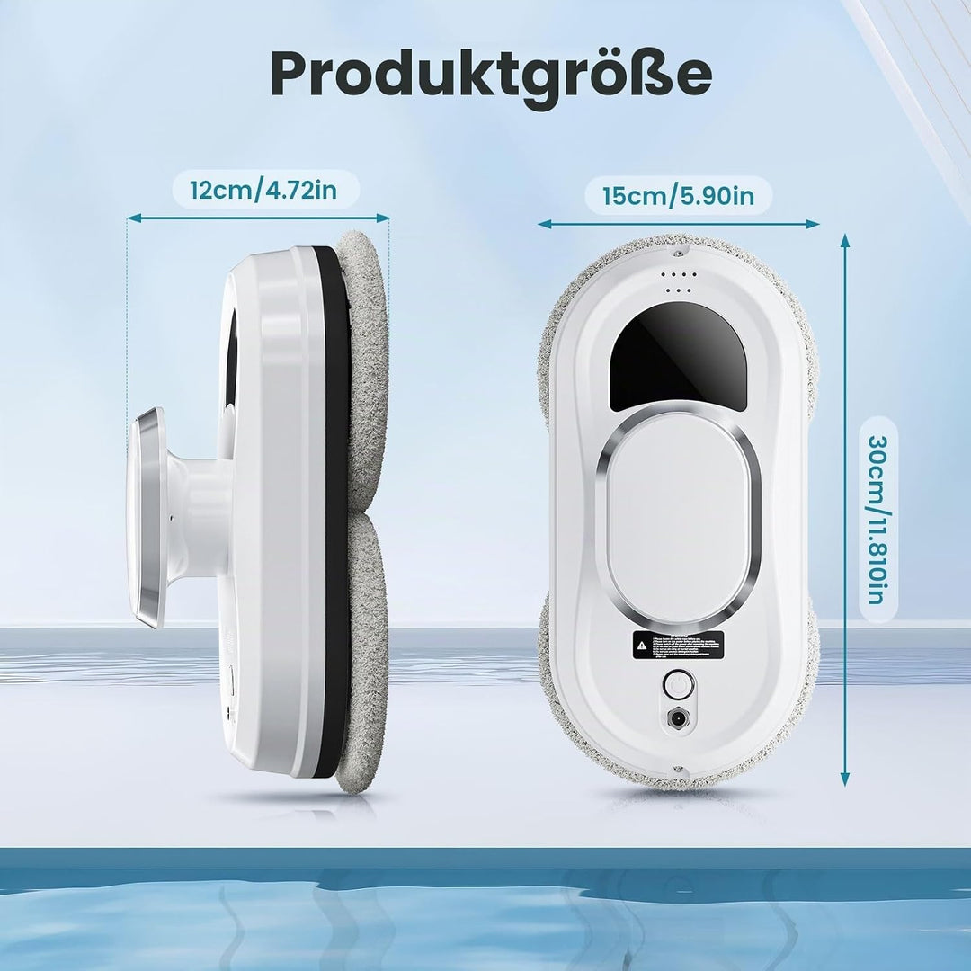 Fensterputzroboter 3000 PA 0.35m/min Saugleistung Glasreinigungsroboter Elektrischer Fensterreiniger