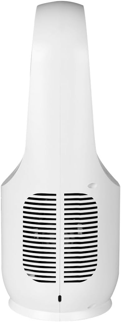 NEO TOOLS Innovativer Bladeless Ventilator – Leistungsstarker 2200mAh Akku, 3 Geschwindigkeiten, Dig