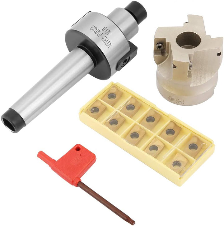 Schaftfräser-Satz Planfräser mit Stirnfräserhalterverlängerung und Hartmetalleinsätzen für CNC-Masch