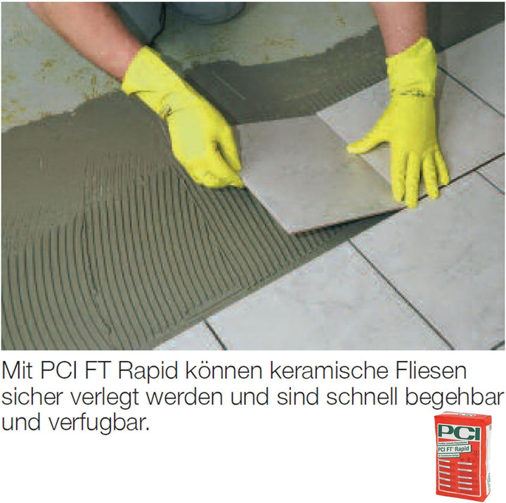 PCI FT Rapid 25kg Flexibler Schnell-Fliesenkleber für keramische Beläge 1, 1