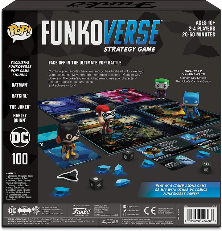Funko 43462 DC Comics Funkoverse Brettspiel Strategy Game *Französische Version*