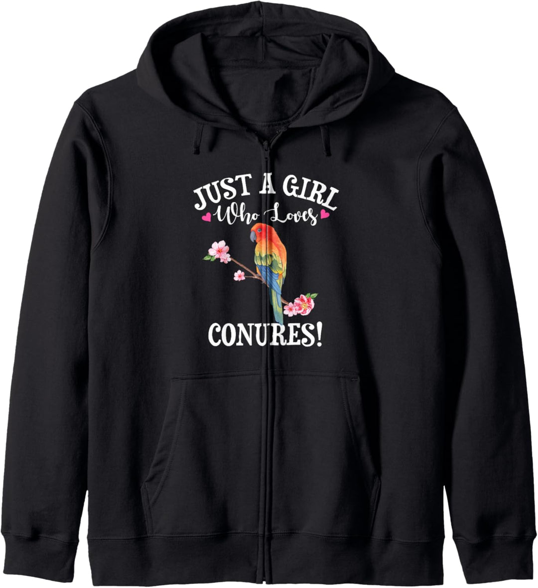 Sun Conure Kapuzenjacke