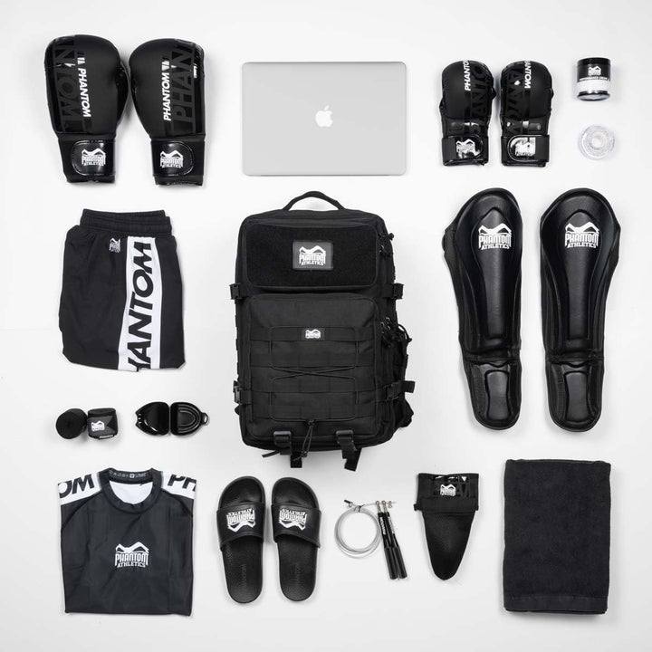 Phantom Athletics Sport Rucksack - Delta - Fitness Training - Herren Backpack, Daypack - Schwarz 45L