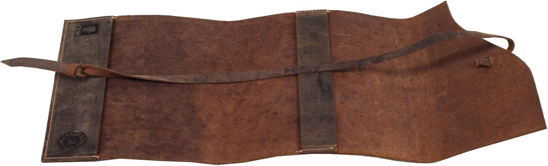 Echt Leder - Vintage Buchumschlag aus Leder l Notizblock l Lederhülle DIN A5 l Ledereinband A5 I Not