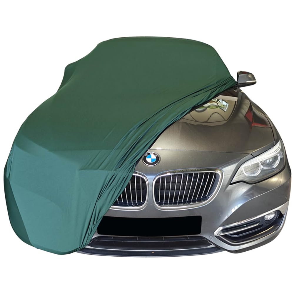 Indoor Autoabdeckung kompatibel mit BMW 2-Series F22 Coupe SUPER Soft Stretch