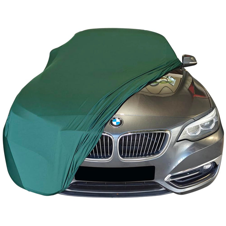 Indoor Autoabdeckung kompatibel mit BMW 2-Series F22 Coupe SUPER Soft Stretch