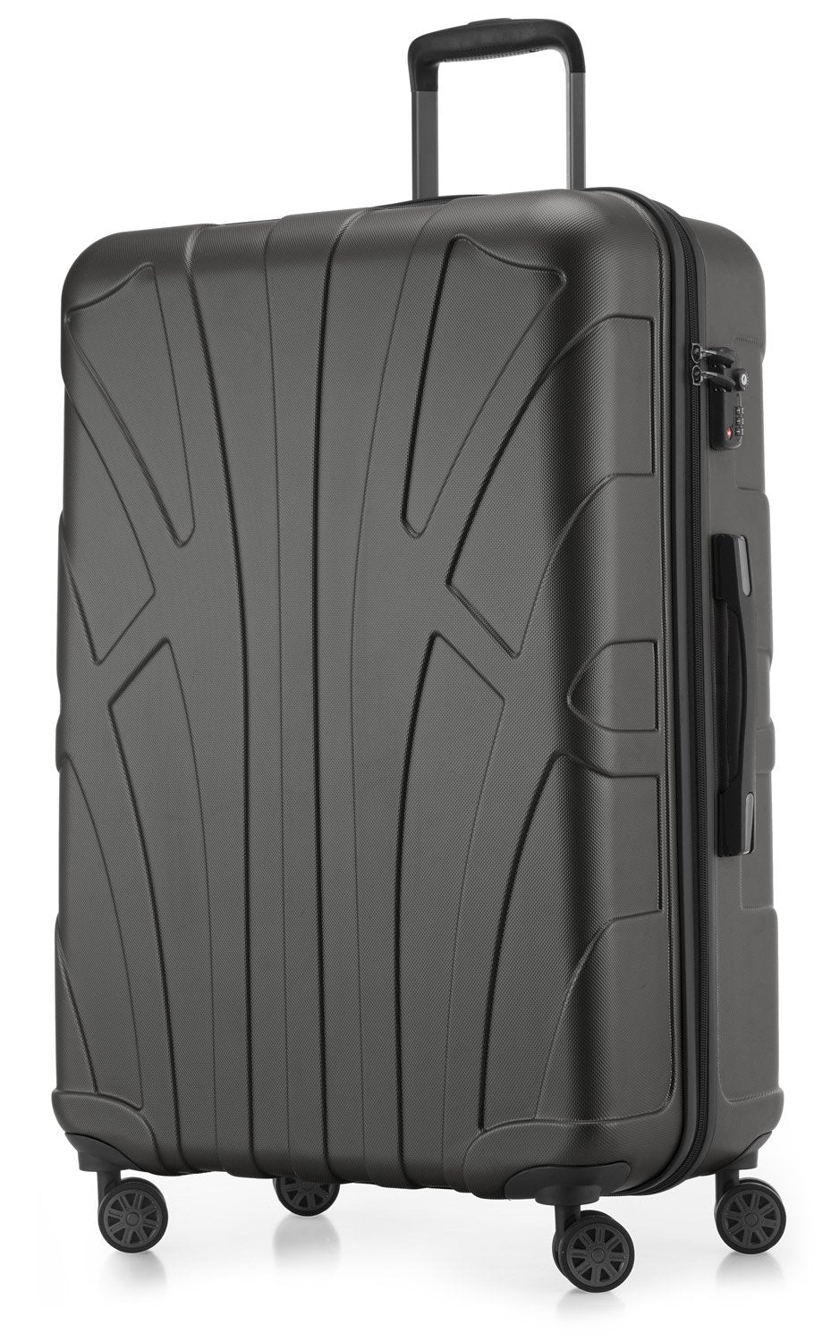 suitline - Grosser Hartschalen-Koffer Koffer Trolley Rollkoffer XL Reisekoffer, TSA, 76 cm, ca. 96-1