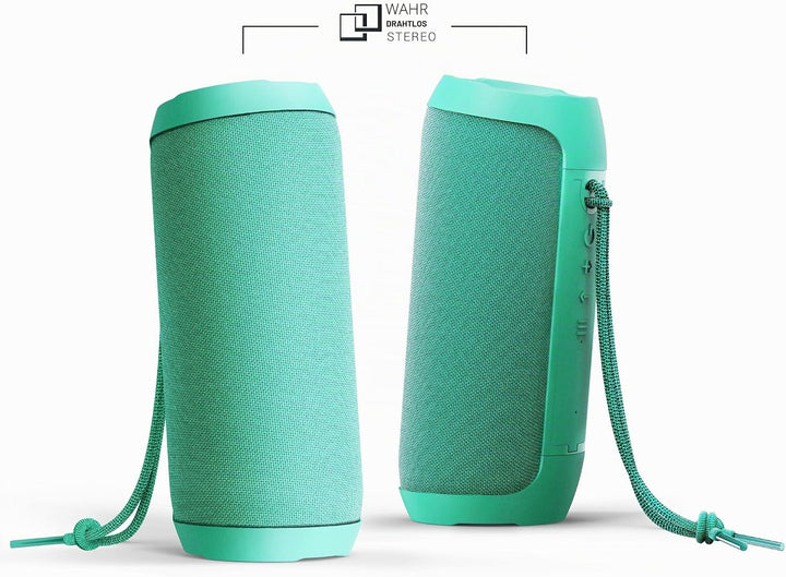 Energy Sistem Urban Box 2 Jade Tragbarer Lautsprecher (10 W, TWS, Bluetooth 5.0, USB/microSD-MP3-Pla