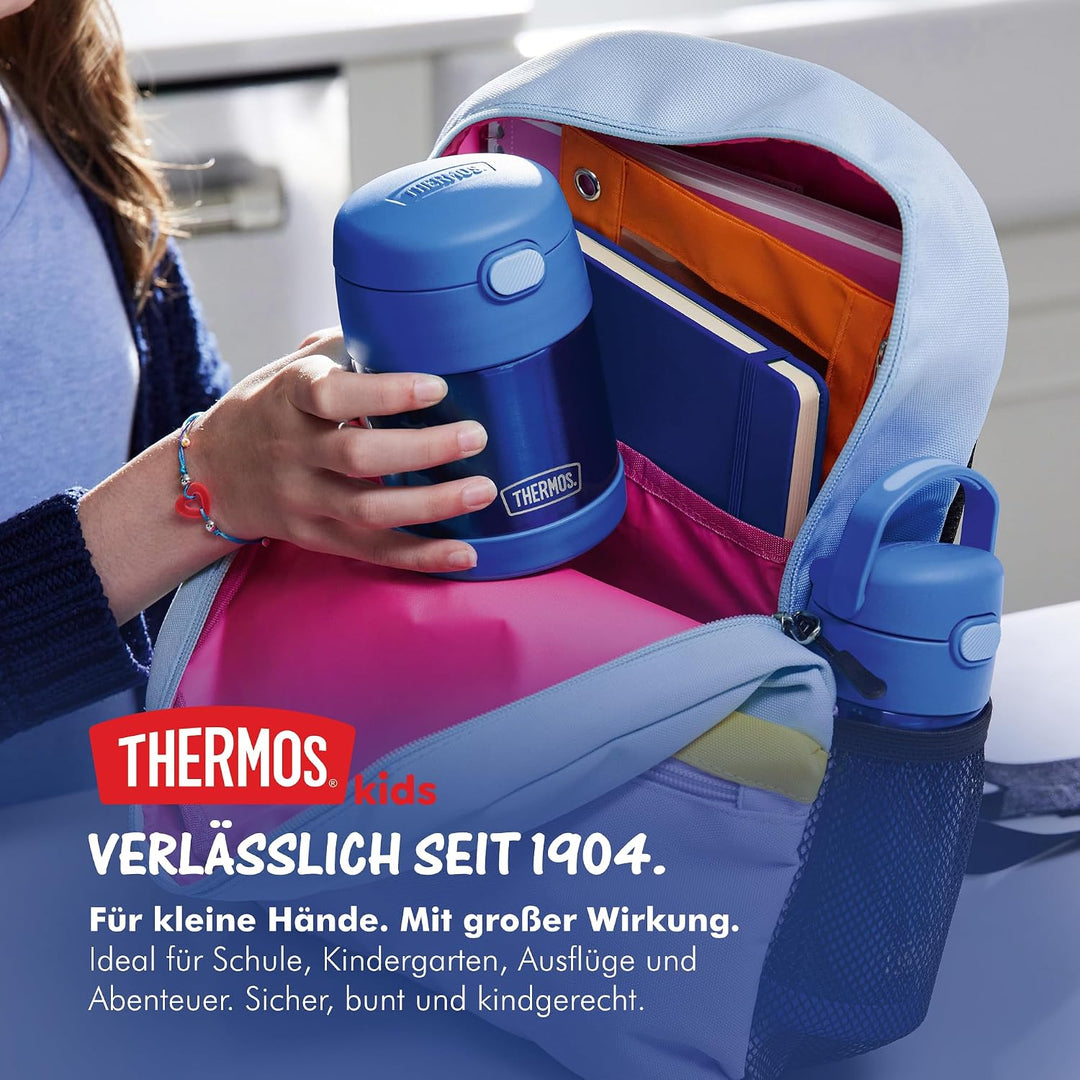 RMOVR THERMOS kids FUNTAINER FOOD JAR 0,30l, purple, Thermobehälter für Essen mit Löffel für Kinder,