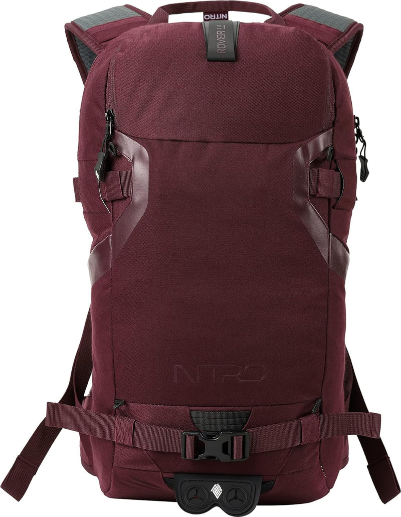 Nitro Unisex Rover 14 Snowboardrucksack Tourenrucksack Bikerucksack Rucksack (1er Pack) UNIC Wine, U