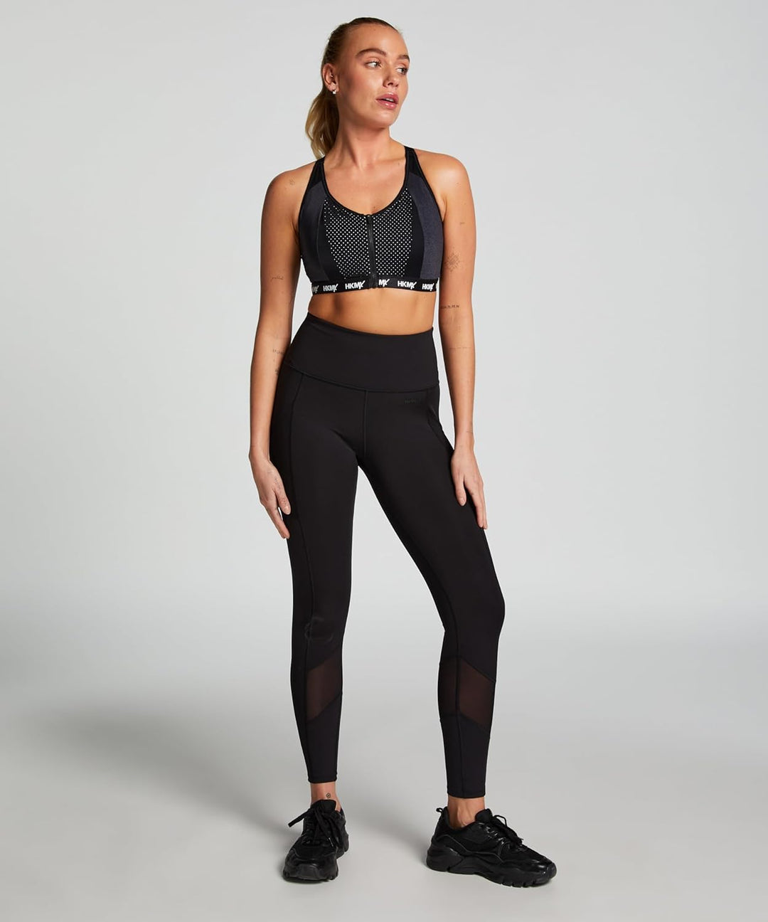 Hunkemöller HKMX Sport-BH The Pro Level 3 70D Grey Melee, 70D Grey Melee