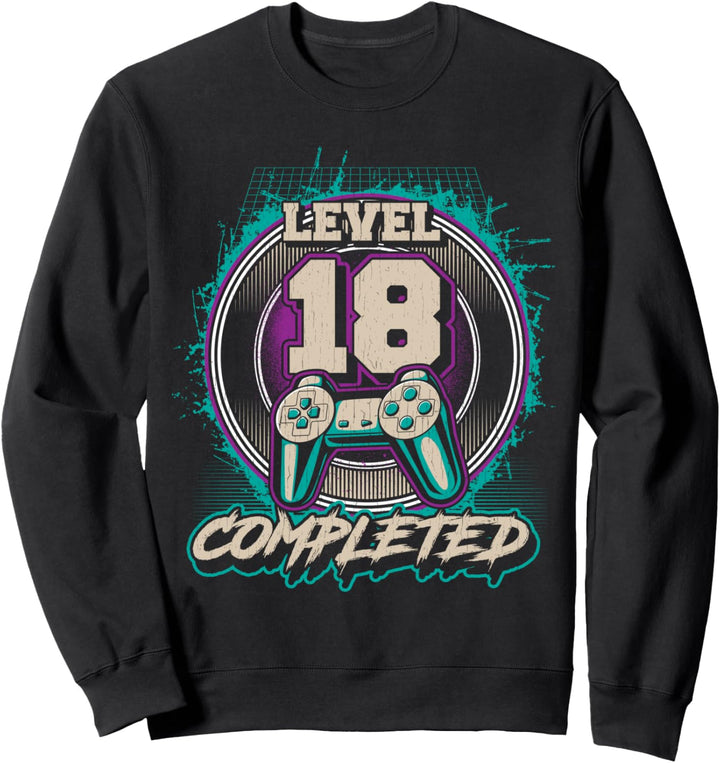 Level 18 completed Sweatshirt