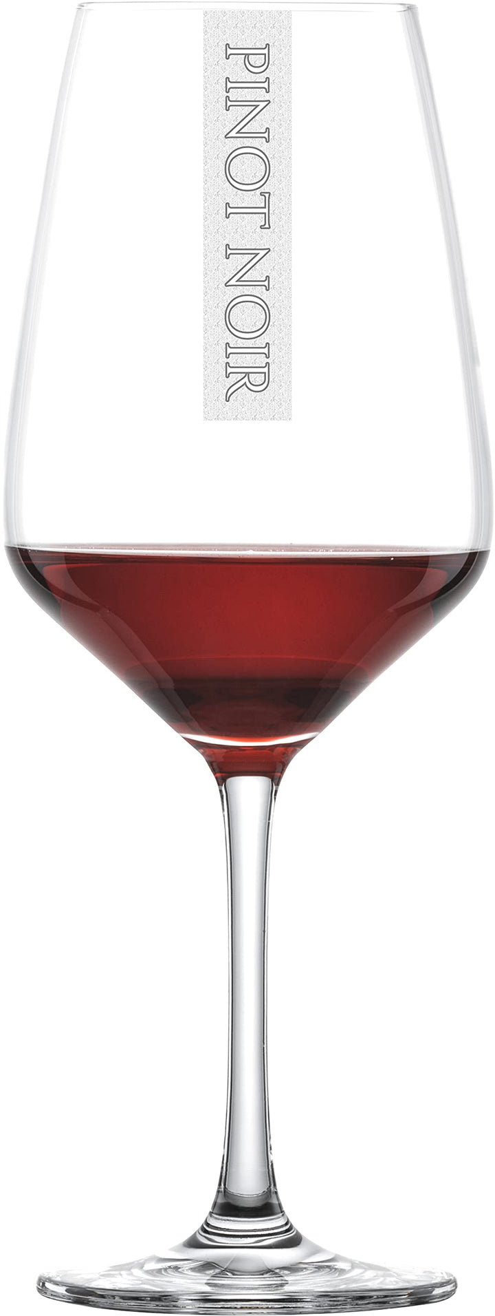 Miriquidi Pinot Noir Rotweingläser 6er Set mit Gravur 'Pinot Noir' | 497ml Schott Rotweinglas | Spül