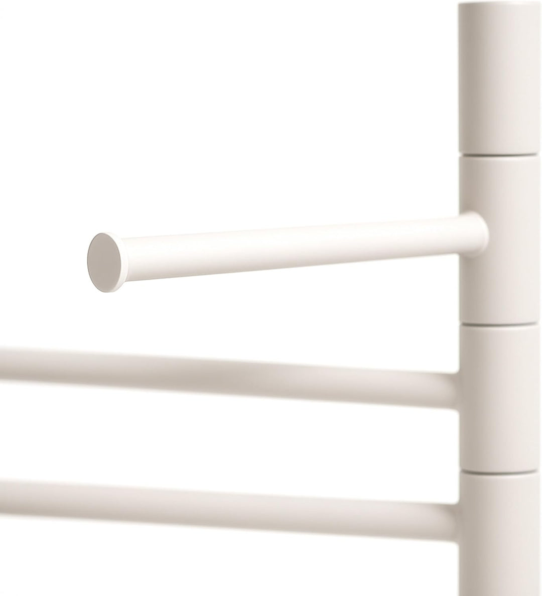 Relaxdays Handtuchständer, HxBxT: 83 x 33,5 x 14 cm, Edelstahl, 2 bewegliche Stangen, stehender Hand