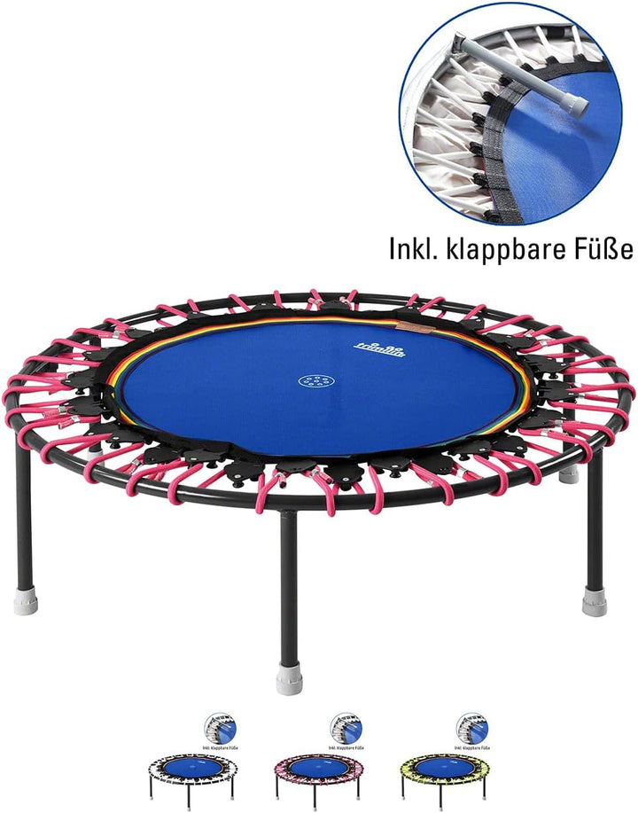 Trimilin Trampolin Jump 111 Vario Plus, ø 111 cm, bis 110 kg Pink, Pink