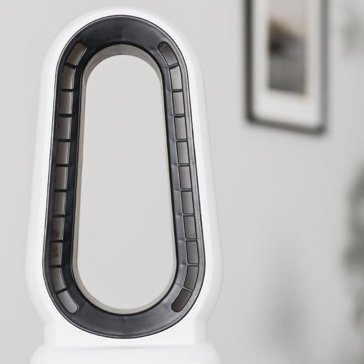 Ufesa Tischventilator Ohne Flügel Nara, Wiederaufladbar, 10W, USB‑C, 3 Geschwindigkeiten, LED‑Anzeig