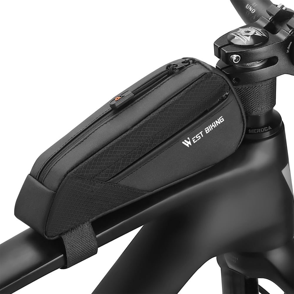 Kavolet 0,5 L Fahrradtasche, Rahmentasche, Fahrradrahmen-Fronttube-Tasche, Fahrrad-Frontrahmentasche
