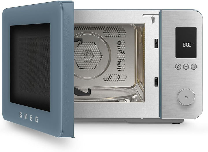 Smeg, Kombi-Mikrowelle, MOC02SBMEU, 9 Funktionen und 3 Kombinationen, 25 automatische Programme, Inv
