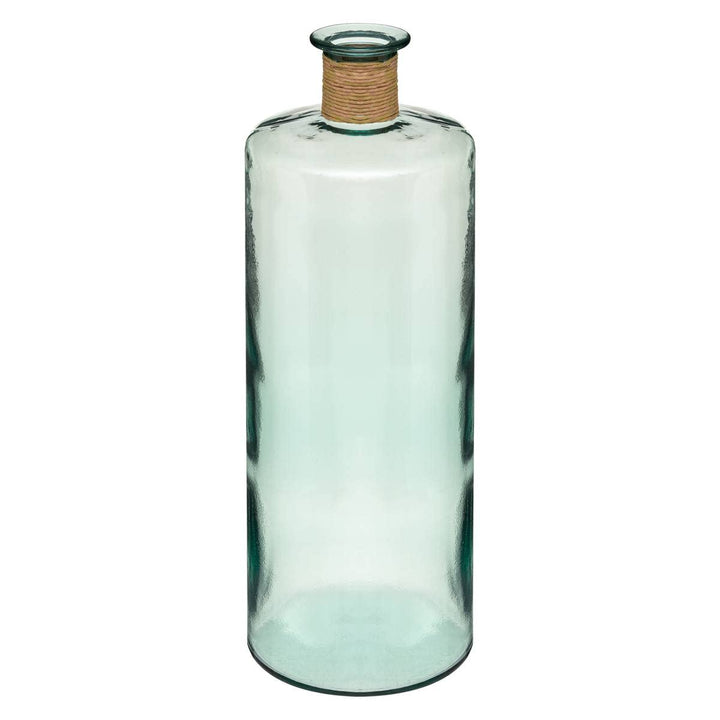 Vase - recyceltes Glas - H75 cm - Transparent - Atmosphera créateur d'intérieur Durchsichtig, Durchs