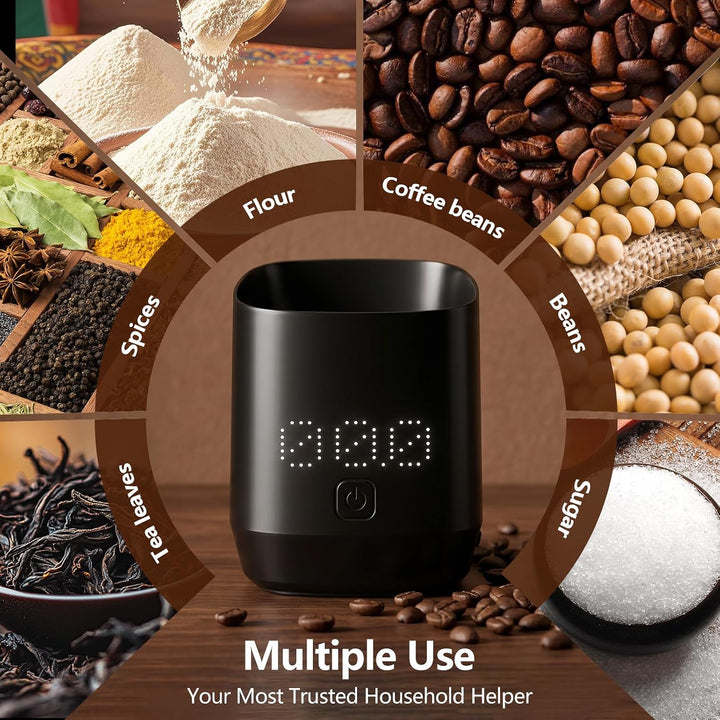Kaffeewaage, Kaffeewaage mit timer, Espresso waage för Espresso &amp; Pour-Over, Precision Kaffevåg, Kom