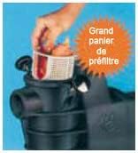 Hayward Powerline Pumpe New 1/2 CV Mono schwarz 0,50 CV, 0,50 CV