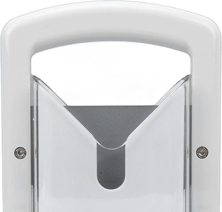 Focket Bagelschneider, Guillotine Bagelschneider mit Schutzschild für Bagels, Muffins und Brötchen,